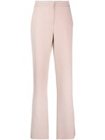 Giorgio Armani pantalon de tailleur à taille haute - Rose