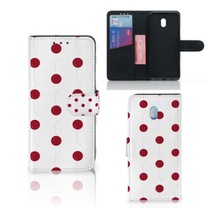 Xiaomi Redmi 8A Book Cover Cherries