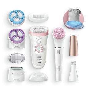 Braun Silk-épil 9 Silk-épil Beauty Set 9 9-985 Epileerapparaat, Scheerapparaat, Scrubber, Reiniger