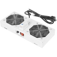 Digitus DN-19 FAN-2-WM-T 19 inch 2 x Ventilator voor patchkast Grijs - thumbnail