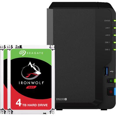 Synology DS220+ + 8TB Synology DS220+ + 8TB