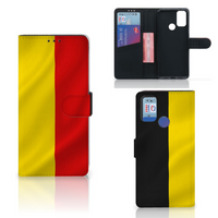 Alcatel 1S (2021) Bookstyle Case Belgische Vlag - thumbnail