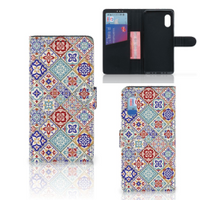 Samsung Xcover Pro Bookcase Tiles Color - thumbnail