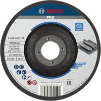 Bosch 1x PRO Metal Longlife doorslijpschijf voor kleine haakse slijpers en asgat 22,23 mm (voor Staal, Ø 125 mm, Professional Accessoires Kleine haakse slijper)