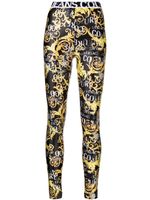 Versace Jeans Couture legging à imprimé baroque - Noir - thumbnail