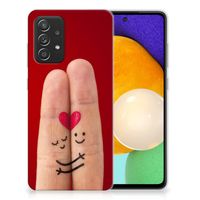 Samsung Galaxy A52 (5G/4G) Silicone Back Cover Liefde - Origineel Romantisch Cadeau - thumbnail