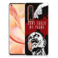 OPPO Find X2 Pro Silicone-hoesje Zombie Blood