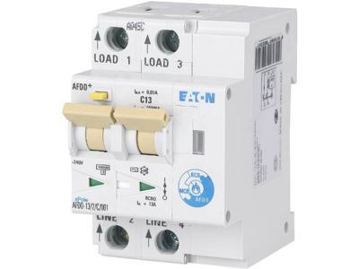 Eaton 187186 Brandbeveiliging switch 2-polig 13 A 0.03 A 230 V/AC Eaton 187186 Brandbeveiliging switch 2-polig 13 A 0.03 A 230 V/AC