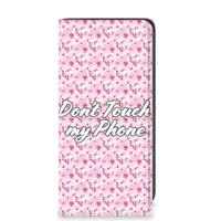 Samsung Galaxy A41 Design Case Flowers Pink DTMP - thumbnail