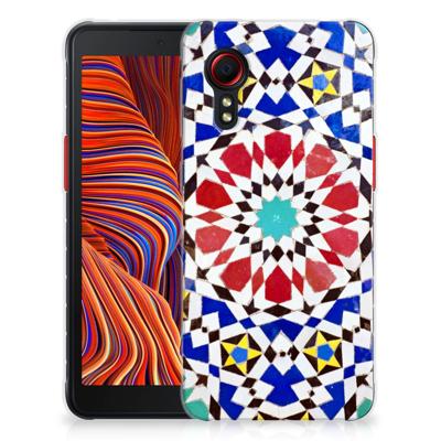 Samsung Galaxy Xcover 5 TPU Siliconen Hoesje Mozaïek
