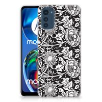 Motorola Moto E32/E32s TPU Case Black Flowers