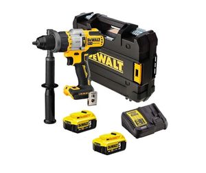 DeWalt DCD999H2T-QW | 18V XR Brushless FV Adv Accu Schroef/klopboormachine | 2x 5.0Ah accu | in TSTAK koffer DCD999H2T-QW