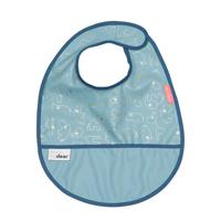 Done by Deer Contour slab met klittenbandsluiting blauw/goud