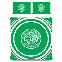 Celtic dekbedovertrek logo Tweepersoons 200 x 200 cm groen