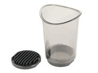 Vacu Vin Slice and Catch Groente en Fruit Slicer - Zwart