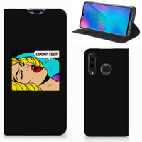 Huawei P30 Lite New Edition Hippe Standcase Popart Oh Yes