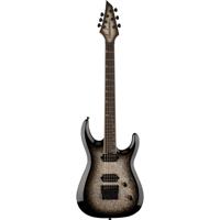 Jackson Pro Plus Series DK Modern EVTN6 EB Silver Sparkle elektrische gitaar met gigbag