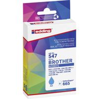 Edding Inktcartridge vervangt Brother LC223C Compatibel Cyaan EDD-547 18-547-01