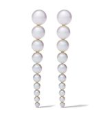 TASAKI boucles d'oreilles M/G TASAKI Sliced en or 18ct - Blanc