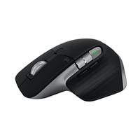 Logitech MX Master 3S voor Mac - Draadloze Bluetooth-muis met ultrasnel scrollen, ergonomisch, 8K DPI, glastracking, stille klikken, USB-C, Apple, iPad - Spacegrijs