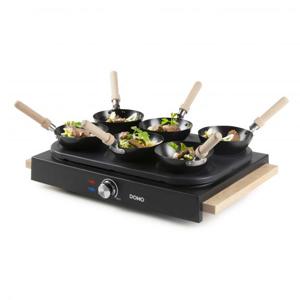 Domo DO8716W elektrische wok Zwart