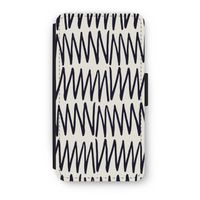 Marrakech Zigzag: iPhone X Flip Hoesje - thumbnail