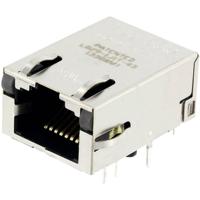 BEL Stewart Connectors MagJack Gigabit Ethernet 8 transformator met LEDs ULP Bus, inbouw horizontaal Gigabit Ethernet Aantal polen: 8P8C Vernikkeld, Metaal 1