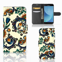 Wallet Case Samsung Galaxy J3 2017 Barok Flower