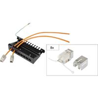 Renkforce KS10 8 poorten Netwerkpatchbox CAT 6A 1 HE