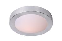 Lucide Fresh ronde plafondlamp 35cm 20W mat chroom - thumbnail