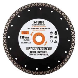 Perfectmate EPT0613 X-Turbo Diamantschijf | Beton en universeel | 230 mm - EPT0613