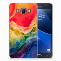 Hoesje maken Samsung Galaxy J5 2016 Watercolor Dark