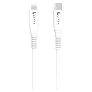 Lippa USB-C / Lightning-kabel 27W - 1m - Wit