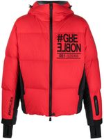 Moncler Grenoble doudoune à capuche - Rouge - thumbnail