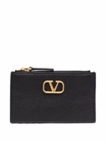 Valentino Garavani porte-monnaie VLOGO Signature - Noir