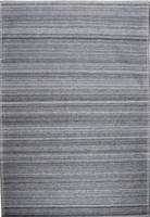 Wollen Vloerkleed Grijs Gestreept Iverness, 190x290