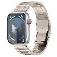 Titanium Premium Link bandje - Titanium kleur - Geschikt voor Apple Watch 42mm / 44mm / 45mm / 49mm