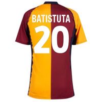 AS Roma Retro Voetbalshirt 2001-2002 + Batistuta 20