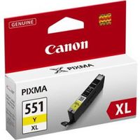 Canon CLI-551XL Y inktcartridge 1 stuk(s) Origineel Hoog (XL) rendement Geel - thumbnail