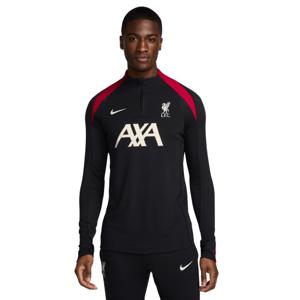 Nike Liverpool Strike Elite Trainingstrui 1/4-Zip 2024-2025 Zwart Rood