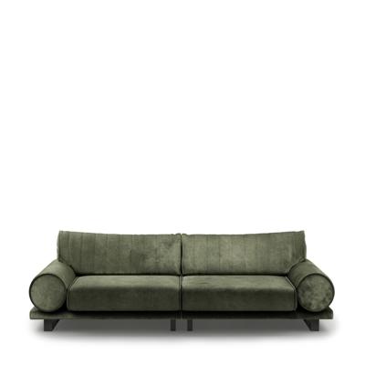 Rivièra Maison 3,5-zits Bank 'Collins' Velvet, kleur Ivy
