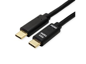 VALUE 11.99.8310 USB-kabel USB 2.0 3 m USB C Zwart