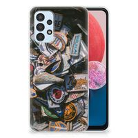 Samsung Galaxy A13 4G Siliconen Hoesje met foto Badges