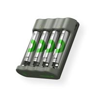 GP RECYKO USB-lader model GP B441 incl. 4X RECYKO AAA 850 mAh batterij