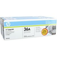 HP 36A originele zwarte LaserJet tonercartridge, 2-pack - thumbnail