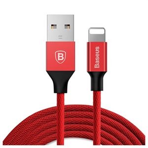 Baseus Yiven USB 2.0 / Lightning Kabel - 1.8m - Rood