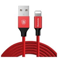 Baseus Yiven USB 2.0 / Lightning Kabel - 1.8m - Rood - thumbnail