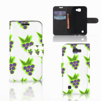 LG K4 Book Cover Druiven