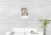 Jaarplanner met magnetische hanger 40 x 60 cm Hout