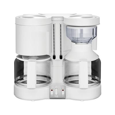 Krups KM 8501 Duothek Plus Koffiezetapparaat/Waterkoker Wit